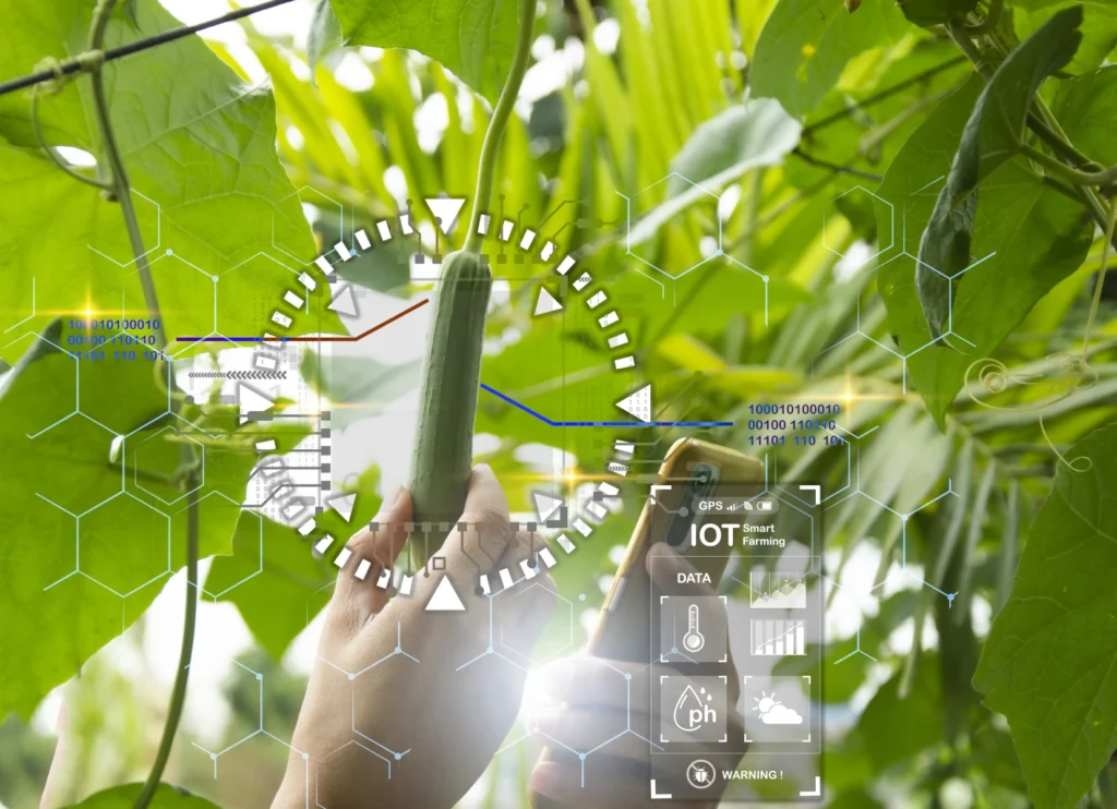 concept-using-ai-smart-farming Automation in Agri
